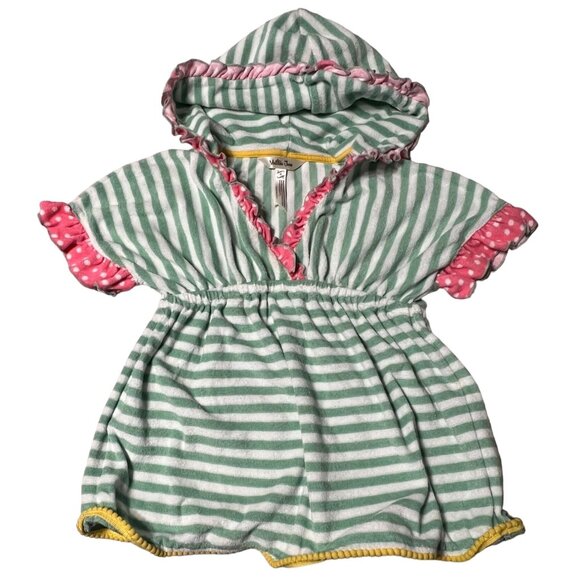 Matilda Jane Swim Cover Girls Size 4 Terry Knit Pool Gently used condition coupl - Picture 1 of 8